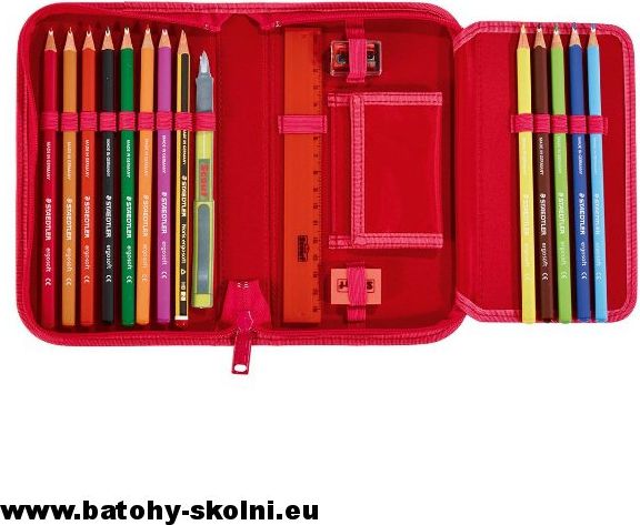 Školní batoh Scout Nano 4 dílný set Tři koníci - Doprava Zdarma - obrázek 10