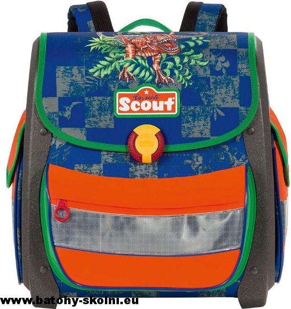 Školní aktovka Scout Buddy 4 dílný set Dinosauři - Doprava Zdarma - obrázek 2
