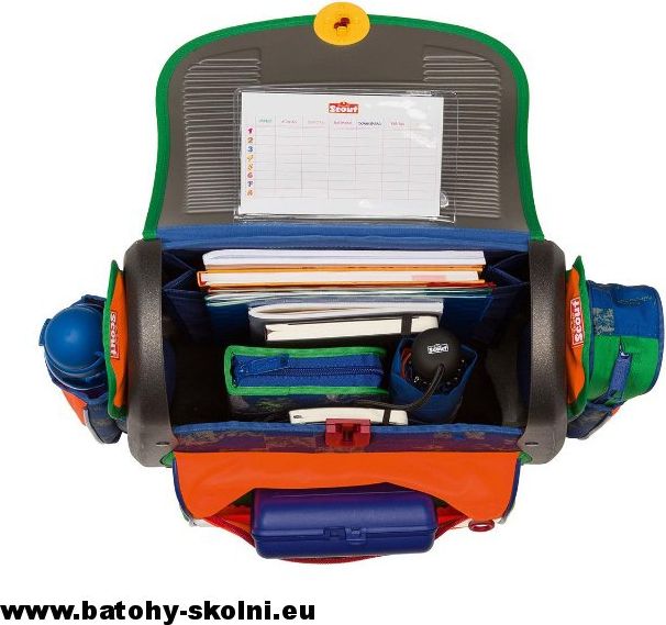 Školní aktovka Scout Buddy 4 dílný set Dinosauři - Doprava Zdarma - obrázek 5