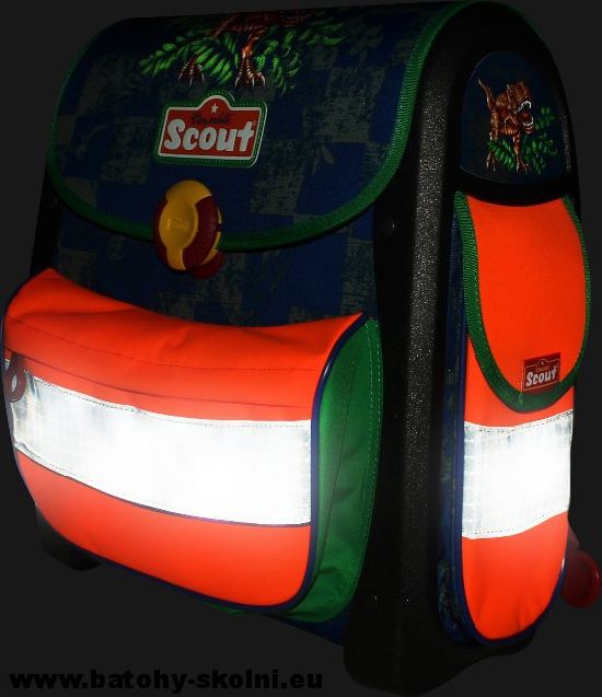 Školní aktovka Scout Buddy 4 dílný set Dinosauři - Doprava Zdarma - obrázek 6