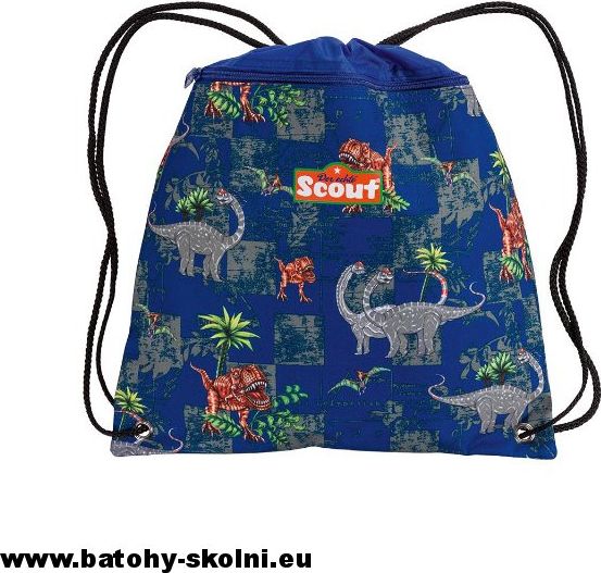Školní aktovka Scout Buddy 4 dílný set Dinosauři - Doprava Zdarma - obrázek 7
