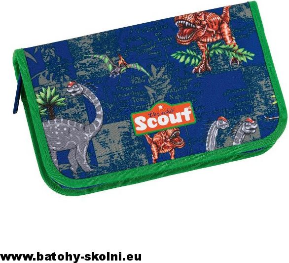 Školní aktovka Scout Buddy 4 dílný set Dinosauři - Doprava Zdarma - obrázek 9