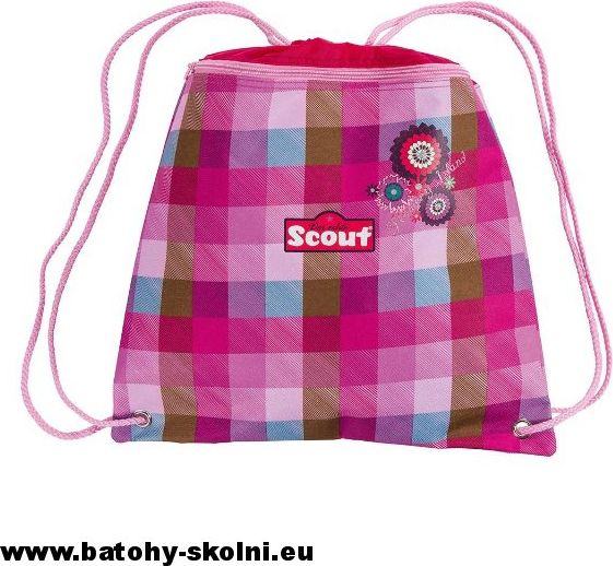Školní aktovka Scout Buddy 4 dílný set Květiny - Doprava Zdarma - obrázek 7