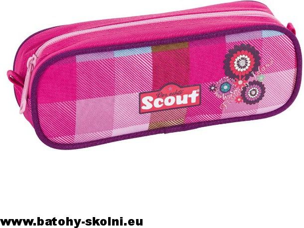 Školní aktovka Scout Buddy 4 dílný set Květiny - Doprava Zdarma - obrázek 8
