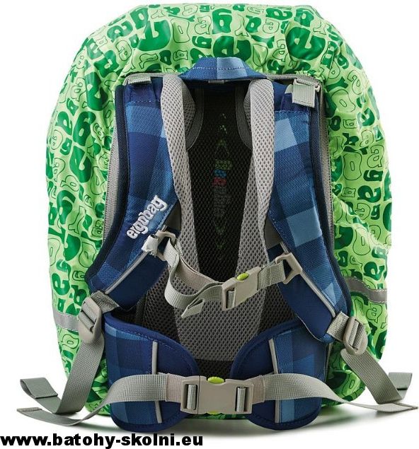 Pláštěnka na batoh Ergobag zelená - obrázek 3
