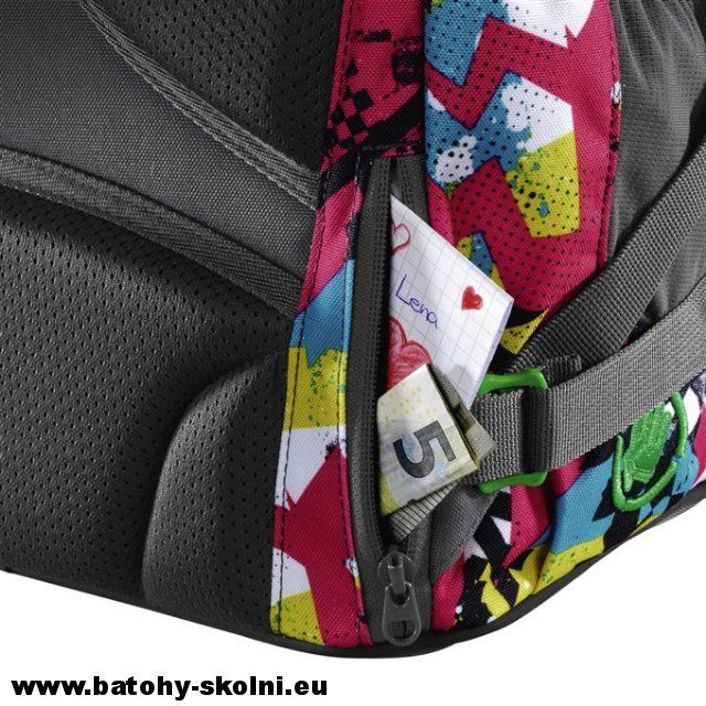 Studentský školní batoh Coocazoo JobJobber2 Checkered Bolts - Doprava Zdarma - obrázek 5