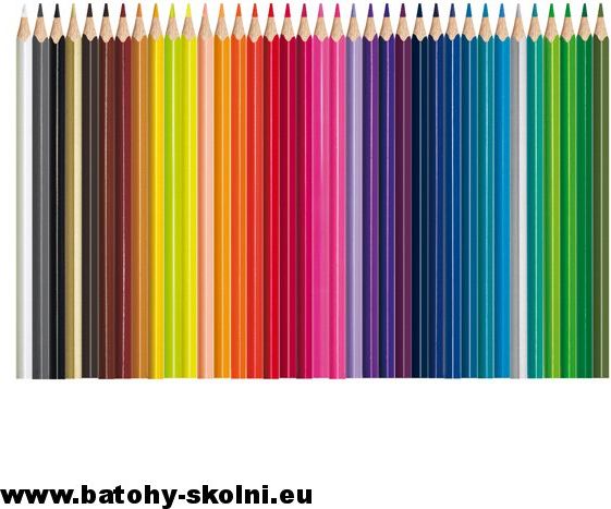 Školní trojhranné pastelky Maped Color Peps 36 ks barev - obrázek 2