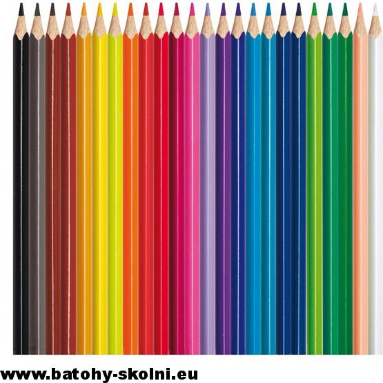 Školní trojhranné pastelky Maped Color Peps 24 ks barev - obrázek 3