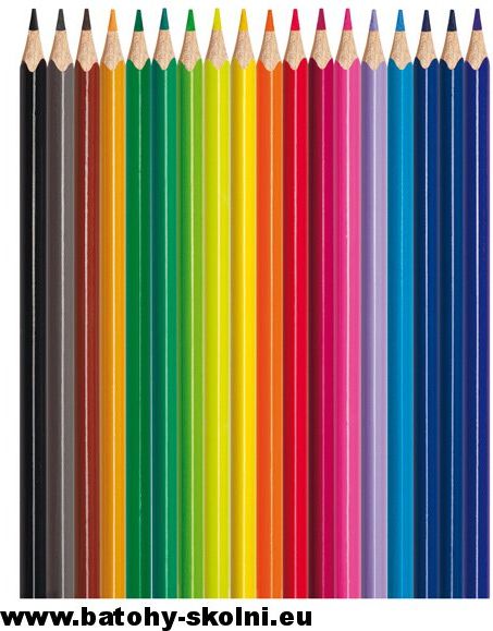Školní trojhranné pastelky Maped Color Peps 18 ks barev - obrázek 3