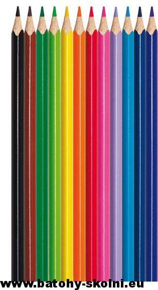 Školní trojhranné pastelky Maped Color Peps 12 ks barev - obrázek 3