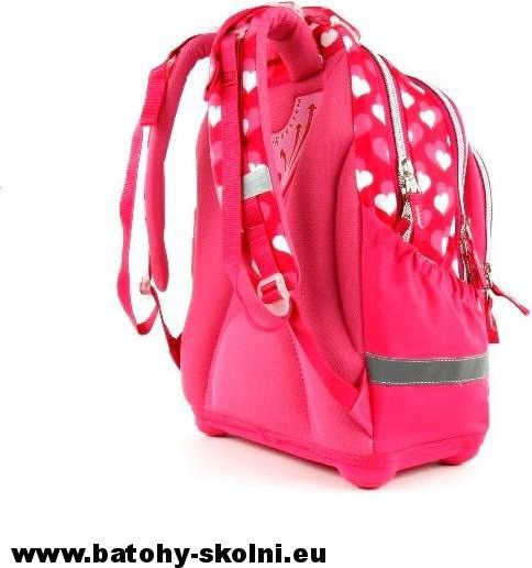 Školní batoh Target Hello Kitty červeno bílé srdíčka - Doprava Zdarma - obrázek 7