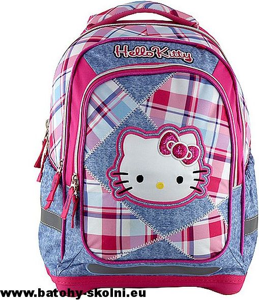 Školní batoh Target Hello Kitty káro - Doprava Zdarma - obrázek 1