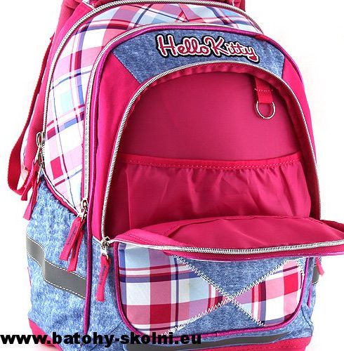 Školní batoh Target Hello Kitty káro - Doprava Zdarma - obrázek 2