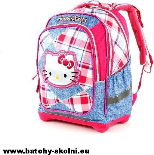 Školní batoh Target Hello Kitty káro - Doprava Zdarma - obrázek 5