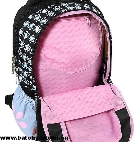 Školní batoh Target Hello Kitty modré květinky - Doprava Zdarma - obrázek 2