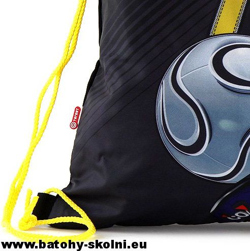 Pytlík na přezuvky - sportovní vak Goal černý > varianta 3. - obrázek 4