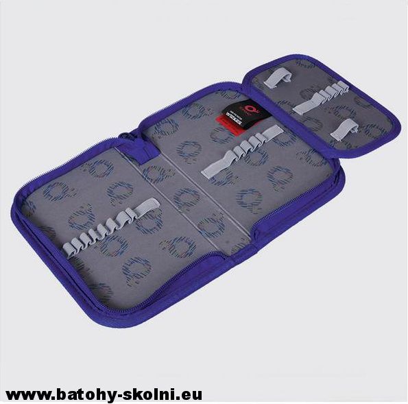 Jednopatrové školní pouzdro Topgal penál CHI 755 I Purple - obrázek 4
