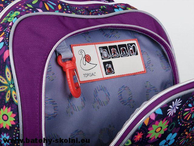 Školní batoh Topgal CHI 738 I Purple - Doprava Zdarma - obrázek 8