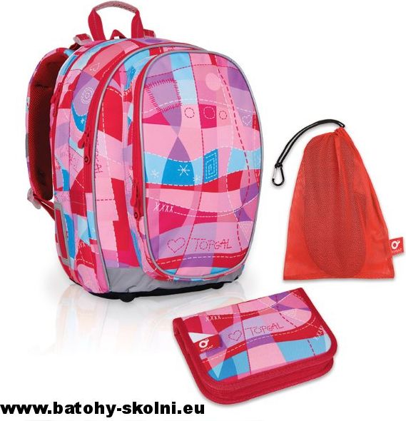Školní batoh Topgal Medium 3 dílný set CHI 703 H - Doprava Zdarma - obrázek 1