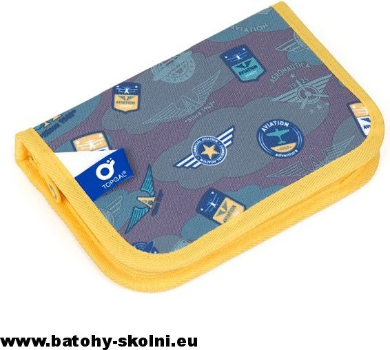 Jednopatrové školní pouzdro Topgal penál CHI 808 D Blue - obrázek 1