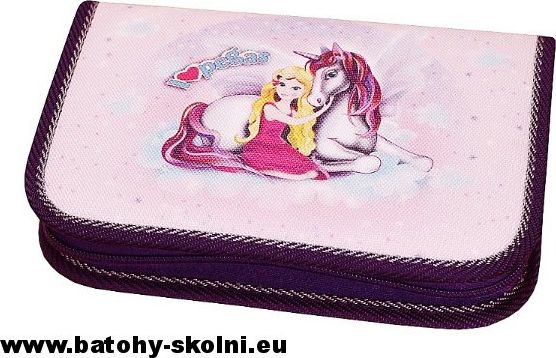 Školní pouzdro Emipo 1 klopa Pegas - obrázek 1