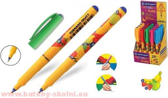Jednorázové pero Centropen Tornádo Fruit 2675 - obrázek 1