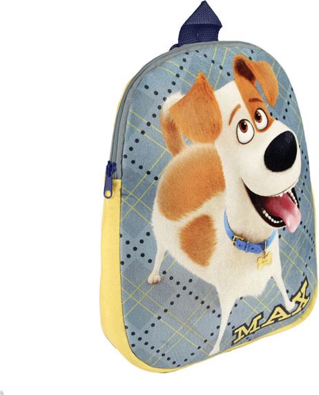 CERDA Plyšový batůžek Tajný život mazlíčků Polyester 32x26x4 cm - obrázek 1