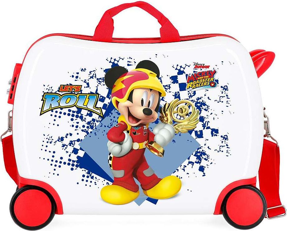JOUMMABAGS Dětský kufřík Mickey Joy MAXI ABS plast 34 l - obrázek 1