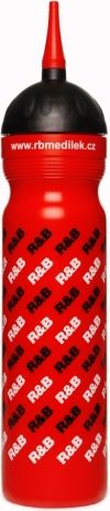 R&B Zdravá lahev 1l Hokejovka červená - obrázek 1