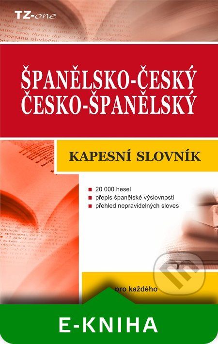 Španělsko-český/ česko-španělský kapesní slovník - Kolektiv autorov - obrázek 1