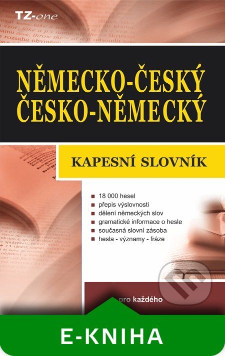 Německo-český/ česko-německý kapesní slovník - Kolektiv autorov - obrázek 1