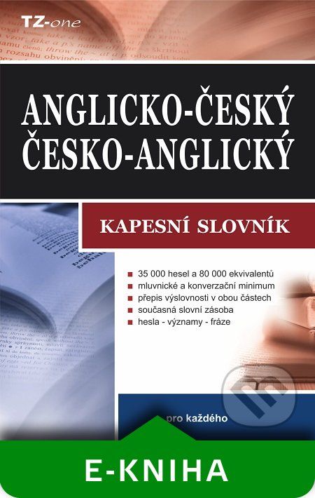 Anglicko-český/ česko-anglický kapesní slovník - Kolektiv autorov - obrázek 1