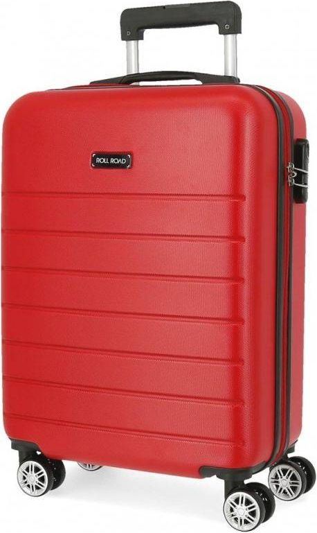 JOUMMABAGS ABS Cestovní kufr Roll Road Magazine Red ABS plast, 55x40x20 cm, objem 37 l - obrázek 1
