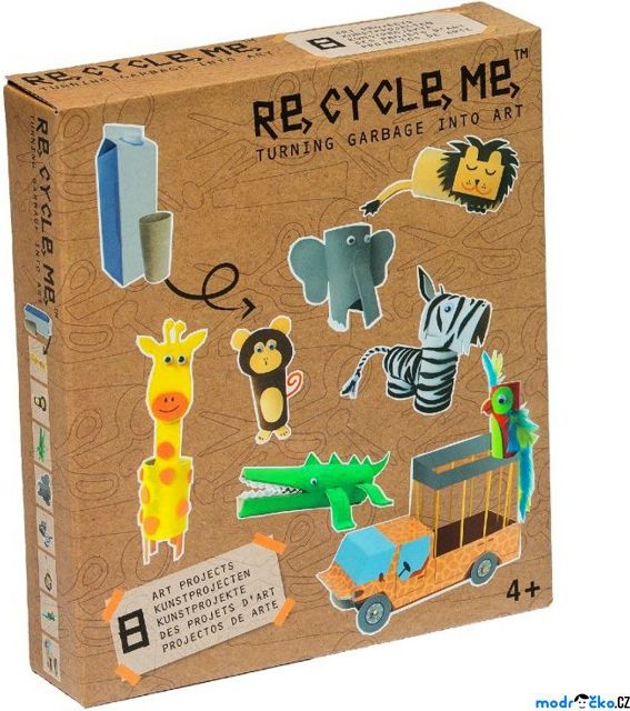 Kreativní sada - Re-cycle me, Džungle - obrázek 1