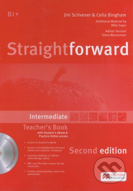 Straightforward - Intermediate - Teacher's Book - Philip Kerr - obrázek 1