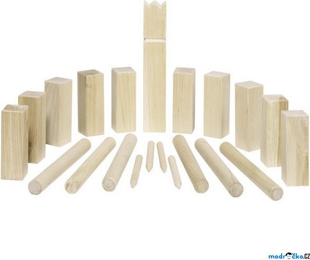 Kubb - Vikingské šachy, malé (Goki) - obrázek 1
