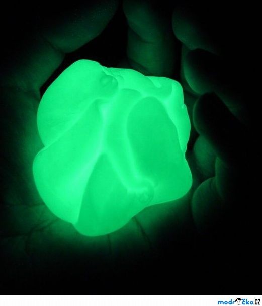 Inteligentní plastelína - svítící, Krypton - obrázek 1