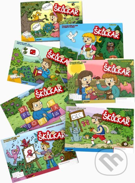 Škôlkar (kolekcia 7 pracovných zošitov) - Zuzana Petrová, Iveta Juricová, Jana Chmurová, Katarína Thúróczy, Dana Masaryková, Renáta Pondelíková - obrázek 1