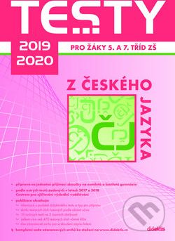 Testy 2019-2020 z českého jazyka pro žáky 5. a 7. tříd ZŠ - - obrázek 1
