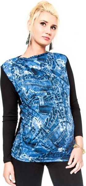 Těhotenské triko/halenka  Be MaaMaa - ZINA - L/XL - obrázek 2
