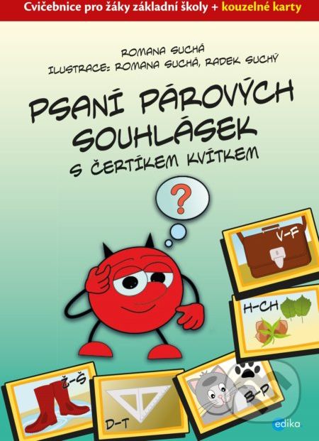 Psaní párových souhlásek s čertíkem Kvítkem - Romana Suchá - obrázek 1