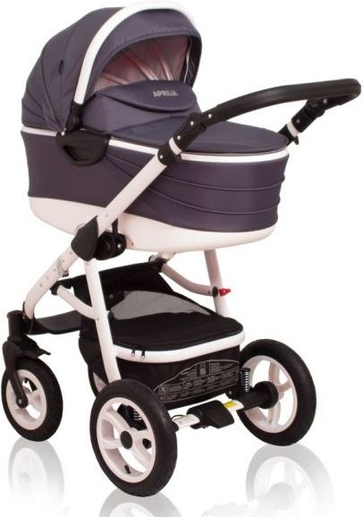 Kočárek APRILIA Coto Baby 2v1 - dark grey - obrázek 2