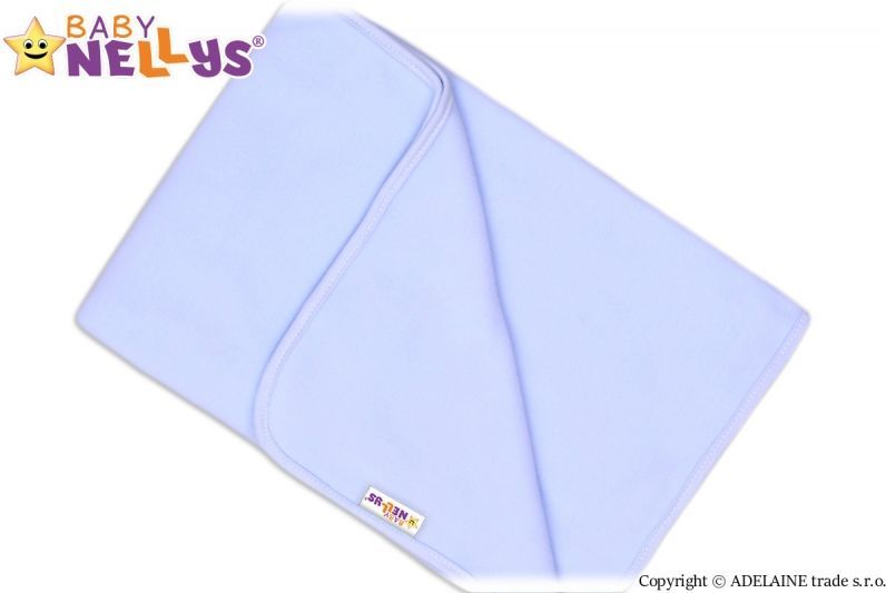 Deka/dečka polar FEEL Baby Nellys ® - modrá - obrázek 1