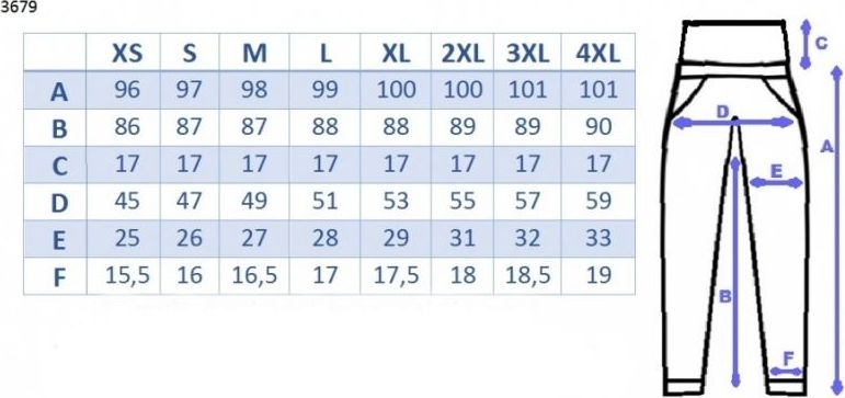 Těhotenské kalhoty - béžové - XL (42) / XL - obrázek 3