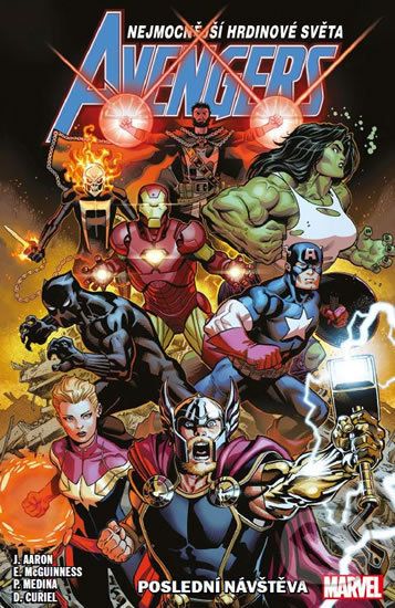 Avengers 1: Poslední návštěva - Jason Aaron, Ed McGuinness (Ilustrácie), Paco Medina (Ilustrácie), Sara Pichelli (Ilustrácie) - obrázek 1
