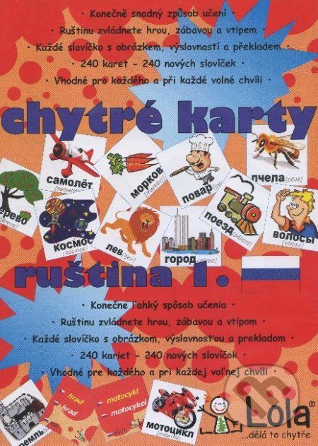 Chytré karty: Ruština - Slovíčka 1 - - obrázek 1