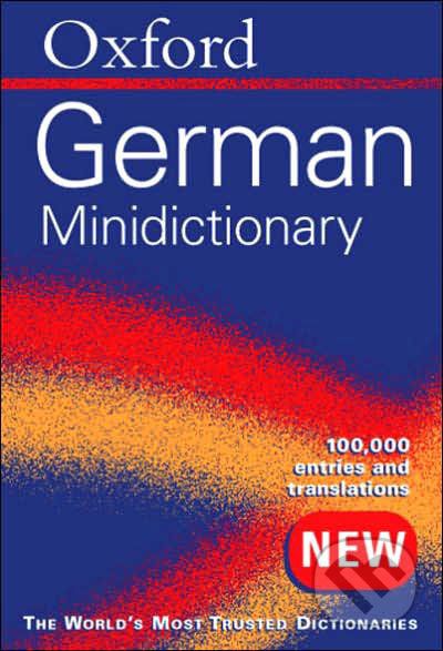 Oxford German Minidictionary - - obrázek 1