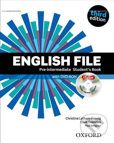 English File Pre-Intermediate Student's book (without iTutor CD-ROM) - - obrázek 1
