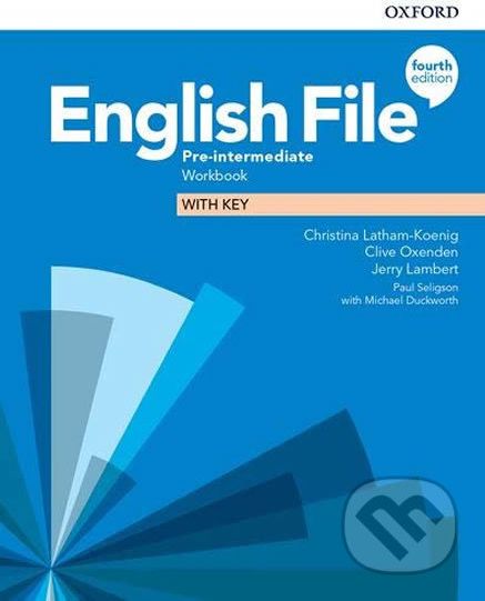 New English File - Pre-Intermediate - Workbook with Key - Clive Oxenden, Christina Latham-Koenig - obrázek 1