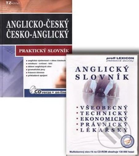 Anglicko-český, česko-anglický slovník + CD - Josef Heger - obrázek 1